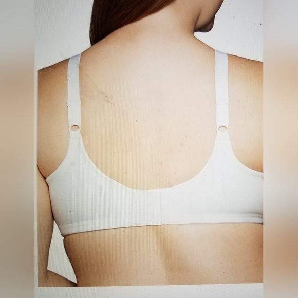 NWT VANITY FAIR FULL FIGURE BEAUTY BACK SMOOTHING BRA WHITE 36C - Picture 4 of 9